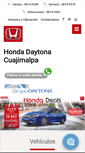 Mobile Screenshot of hondacuajimalpa.com